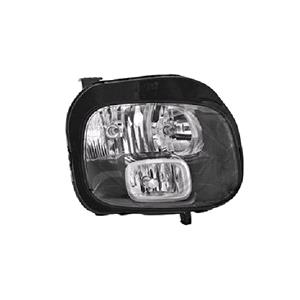 Lights, Right Headlamp (Halogen, Takes H7 / H7 / H8 Bulbs, With Fog Light, Supplied with Bulbs, Original Equiment) for Citroen C3 AIRCROSS II 2017 to 2021, 