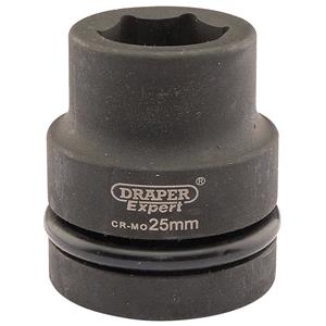 Sockets, Draper Expert 05106 25mm 1 inch Square Drive Hi Torq 6 Point Impact Socket, Draper