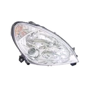 Lights, Right Headlamp (Halogen, With Fog Lamp, Takes H1/H1/H7 Bulbs, Supplied With Motor) for Citroen XSARA 2000 2003, 