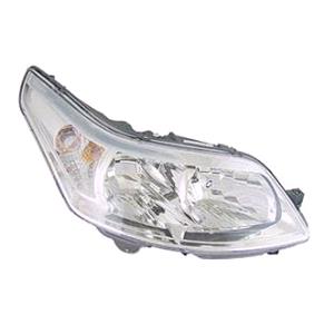 Lights, Right Headlamp (Halogen, Original Equipment) for Citroen C4 2004 on, 