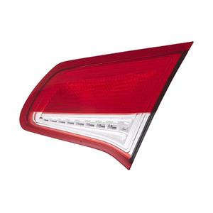 Lights, Right Rear Lamp (Inner, On Boot Lid, Supplied With Bulbholder, Original Equipment) for Citroen C4 2009 to 2014, 