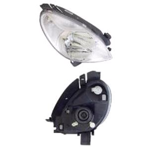Lights, Right Headlamp (Halogen, Takes H4 Bulb, Original Equipment) for Citroen XSARA PICASSO 2004 on, 
