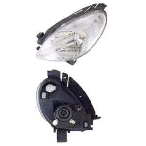 Lights, Left Headlamp (Halogen, Takes H4 Bulb, Original Equipment) for Citroen XSARA PICASSO 2004 on, 