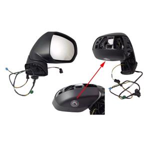 Wing Mirrors, Right Wing Mirror (electric, heated, puddle lamp, without covers and indicator) for C4 Grand Picasso, 2007 2013, 