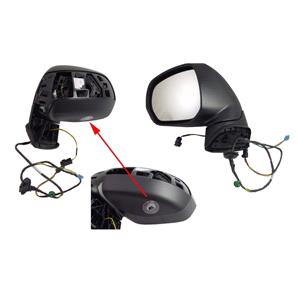 Wing Mirrors, Left Wing Mirror (electric, heated, puddle lamp, without covers & indicator) for C4 Grand Picasso, 2007 2013, 