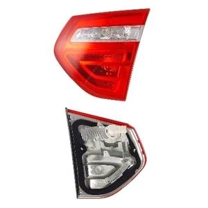 Lights, Right Rear Lamp (Inner, On Boot Lid, Supplied With Bulbholder, 5 Seat Models Only, Original Equipment) for Citroen C4 Picasso 2011 2013, 