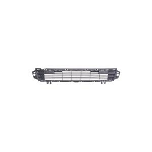Grilles, Citroen Berlingo 2015 Onwards Front Bumper Grille, Lower, Centre Section, Without Holes For Parking Sensors, TUV Approved, 