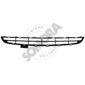 Grilles, Citroen C2 2003 2008 Front Bumper Grille Upper, Lower Section, 