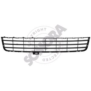 Grilles, Citroen C2 2003 2008 Front Bumper Grille Lower, Lower Section, 