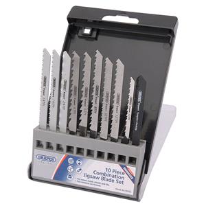 Jigsaw Blades, Draper Expert 05622 Assorted Jigsaw Blade Set (10 Piece), Draper
