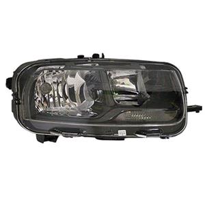 Lights, Right Headlamp (Halogen, Takes H7 / H1 Bulbs, Supplied With Bulbs & Motor, Original Equipment) for Citroen C4 CACTUS 2014 2018, 