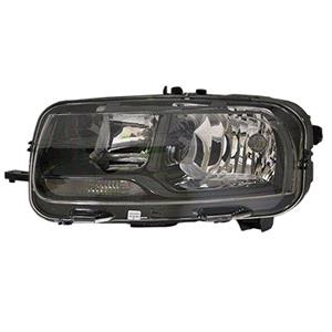 Lights, Left Headlamp (Halogen, Takes H7 / H1 Bulbs, Supplied With Bulbs & Motor, Original Equipment) for Citroen C4 CACTUS 2014 2018, 