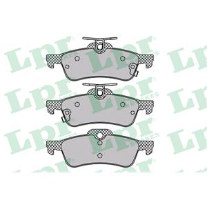 Brake Pads, LPR Rear Brake Pads (Full set for Rear Axle), LPR