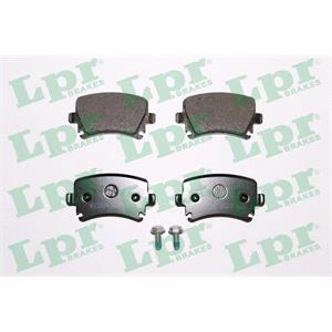 Brake Pads, LPR Rear Brake Pads (Full set for Rear Axle), LPR