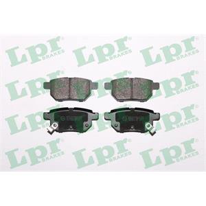 Brake Pads, LPR Rear Brake Pads (Full set for Rear Axle), LPR