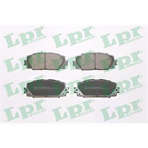 Brake Pads, LPR Front Brake Pads (Full set for Front Axle), LPR