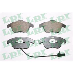 Brake Pads, LPR Front Brake Pads (Full set for Front Axle), LPR