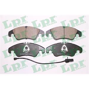 Brake Pads, LPR Front Brake Pads (Full set for Front Axle), LPR