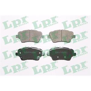 Brake Pads, LPR Front Brake Pads (Full set for Front Axle) (05P1856), LPR