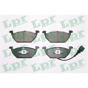 Brake Pads, LPR Front Brake Pads (Full set for Front Axle), LPR