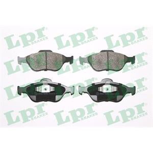 Brake Pads, LPR Front Brake Pads (Full set for Front Axle), LPR