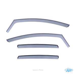 Wind Deflectors, DGA Front and Rear Wind Deflectors For Opel Insignia Saloon 2008 2017, DGA
