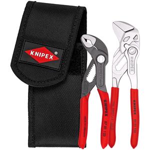 Plier Sets, KNIPEX Mini Pliers Set in Belt Tool Pouch, Knipex