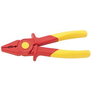 VDE Pliers, Elora 06082 Knipex Fully Insulated 180mm 'S' Range Soft Grip Flat Nose Pliers, Elora