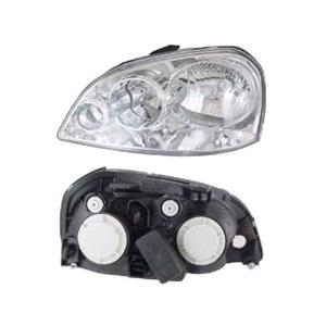 Lights, Left Headlamp (Halogen, Takes H1/ H7 Bulbs, Supplied With Motor) for Daewoo NUBIRA Saloon 2003 on, 