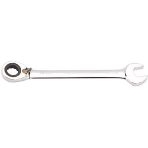 Spanners and Adjustable Wrenches, Draper Reversible Ratchet Spanner - 15mm, Draper