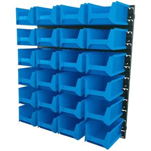 Storage boxes, Draper 06797 24 Bin Wall Storage unit (Large Bins), Draper