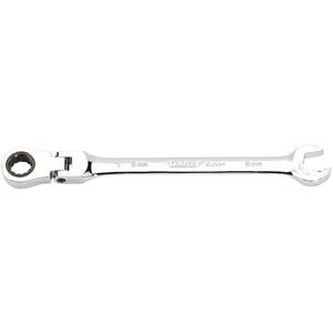 Ratchet Spanners, Draper Expert 06853 Metric Combination Spanner with Flexible Head and Double Ratcheting Features (9mm), Draper