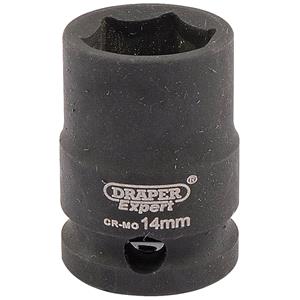 Sockets, Draper Expert 06874 14mm 3 8 inch Square Drive Hi Torq 6 Point Impact Socket, Draper