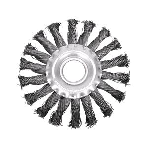 Wire Brushes, CIRCULAR BRUSH 100MM, TWISTED WIRE, VOREL