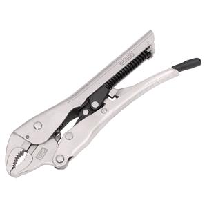 Self Grip Pliers, Draper 07101 Curved Jaw Auto Locking Pliers, 175mm, Draper