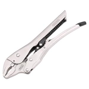 Self Grip Pliers, Draper 07102 Curved Jaw Auto Locking Pliers, 250mm, Draper