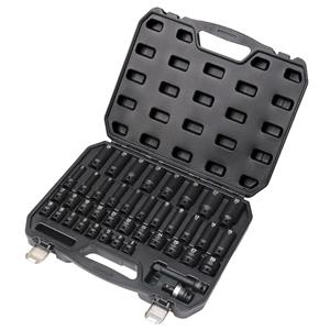 Impact Socket Sets, Draper 07106 Hi TORQ Impact Socket Set, 1/2" Sq. Dr. (40 Piece), Draper