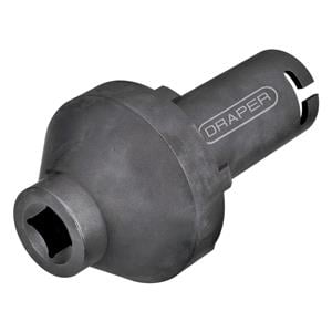 Wheel Nut Sockets, Draper 07117 Groove Lock Nut Socket for Mercedes Benz Atego, 80 95mm, Draper