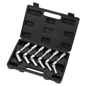 Glow Plug Tools, Draper 07118 Extra Long Glow Plug Socket Set, 3/8" Sq. Dr., 35mm (6 Piece), Draper