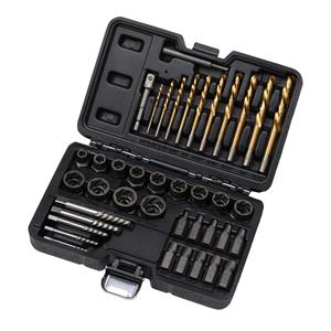 Screw Extractors, Draper 07120 Bolt Nut Stud Screw Extractor Set (40 Piece), Draper