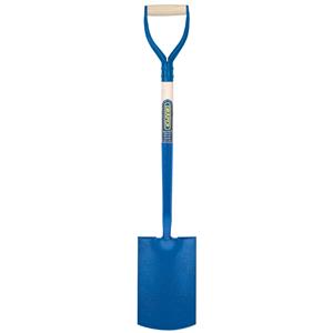 Shovels and Mixing, Draper Expert 07194 Solid Forged Square Mouth Spade with Ash Shaft, Draper