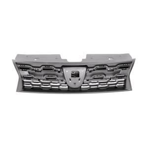 Grilles, Dacia Duster 2015 2018 Grille, Matte Black, Excludes Chrome Trim, 
