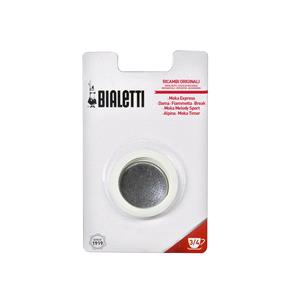 Small Appliances, Bialetti Set of 3 Gaskets and 1 Filter Holder For 3/4-Cup Model, Bialetti