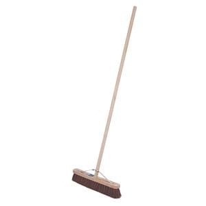 Brushes and Brooms, Draper 08003 Stiff Bassine Broom, 450mm, Draper