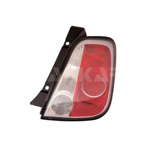 Lights, Right Rear Lamp (With Reverse Light, Convertible Models, Original Equipment) for Fiat 500 C 2009 to 2015, 