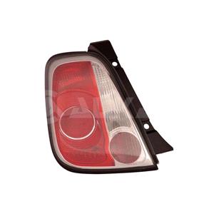 Lights, Left Rear Lamp (With Reverse Light, Convertible Models, Original Equipment) for Fiat 500C 2009 to 2015, 
