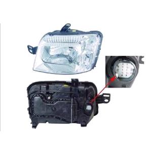 Lights, Left Headlamp (Original Equipment) for Fiat PANDA Van 2004 on, 