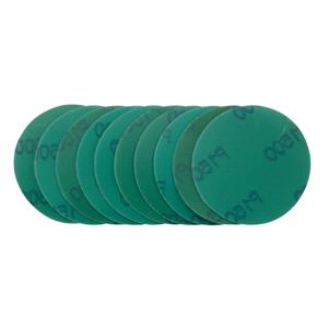 Sanding Discs, Draper 08111 Wet And Dry Sanding Discs With Hook And Loop, 75mm, 1500 Grit (Pack Of 10), Draper