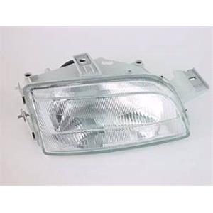 Lights, Right Headlamp (H4 Bulb, Carello Type Only) for Fiat PUNTO 1994 1999, 