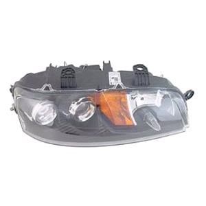 Lights, Right Headlamp (H1 + H1 Bulbs, Original Equipment) for Fiat PUNTO 2001 2003, 